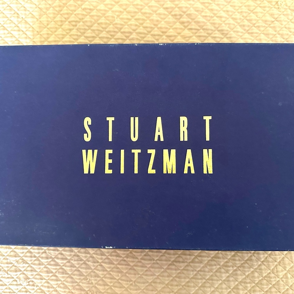 Stuart Weitzman Balck Heels Size 7.5 - image 2